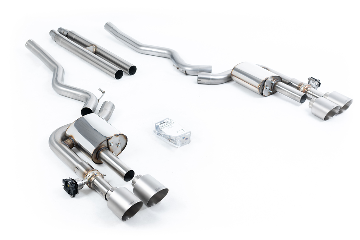 Milltek Komplettanlage H-Pipe für Ford Mustang MK7 Foto