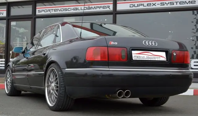 Sportendschalldämpfer Audi A8 D2 Friedrich Motorsport Foto