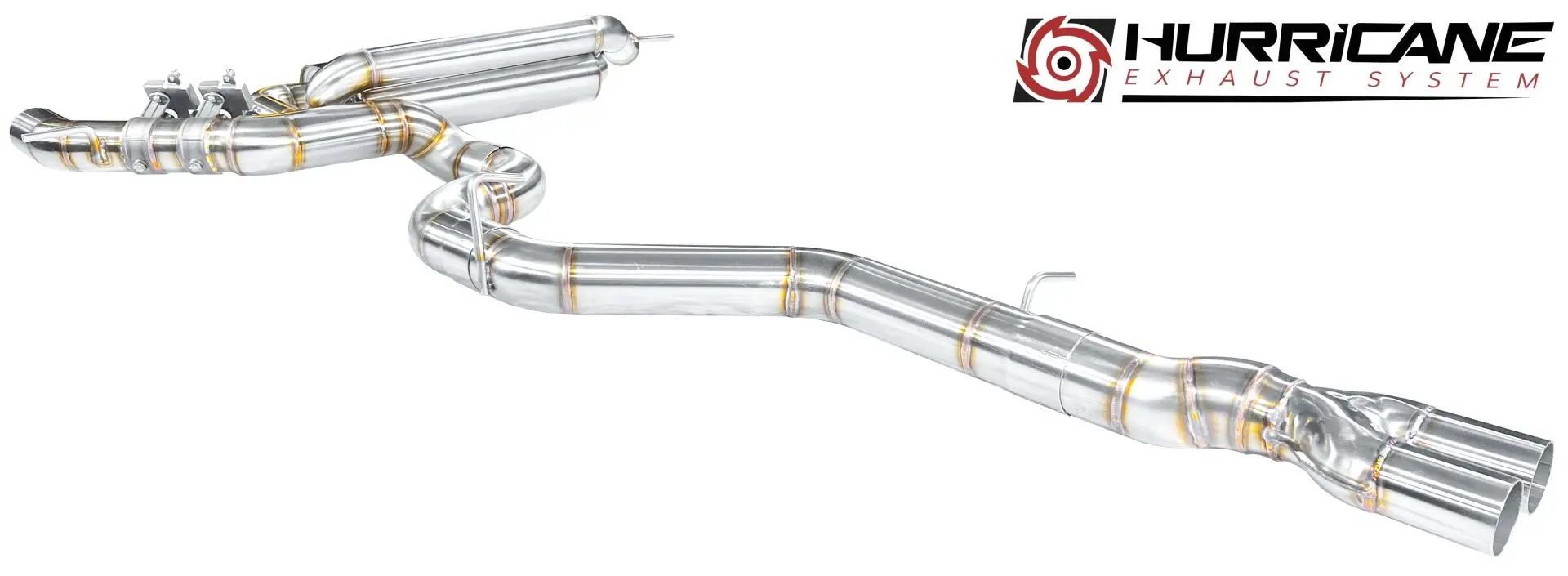 Hurricane 3,5 Zoll Abgasanlage für Audi RS3 8V Tuning