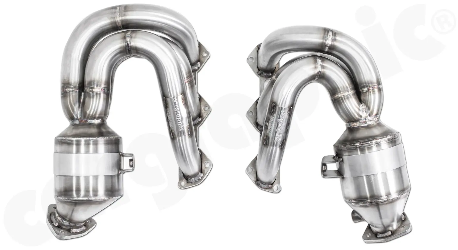 CARGRAPHIC Fächerkrümmer für Porsche 718 Bild