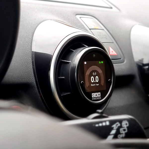 CANchecked Daten-Display Audi A1/S1 8X MFD15 Gen2 Bild