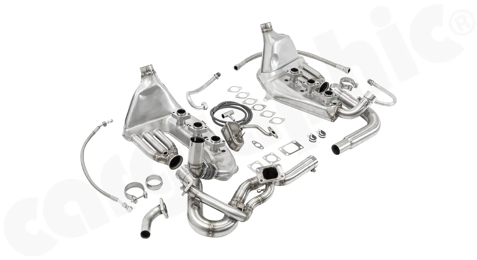 CARGRAPHIC GT Fächerkrümmer für Porsche 930 Turbo Bild