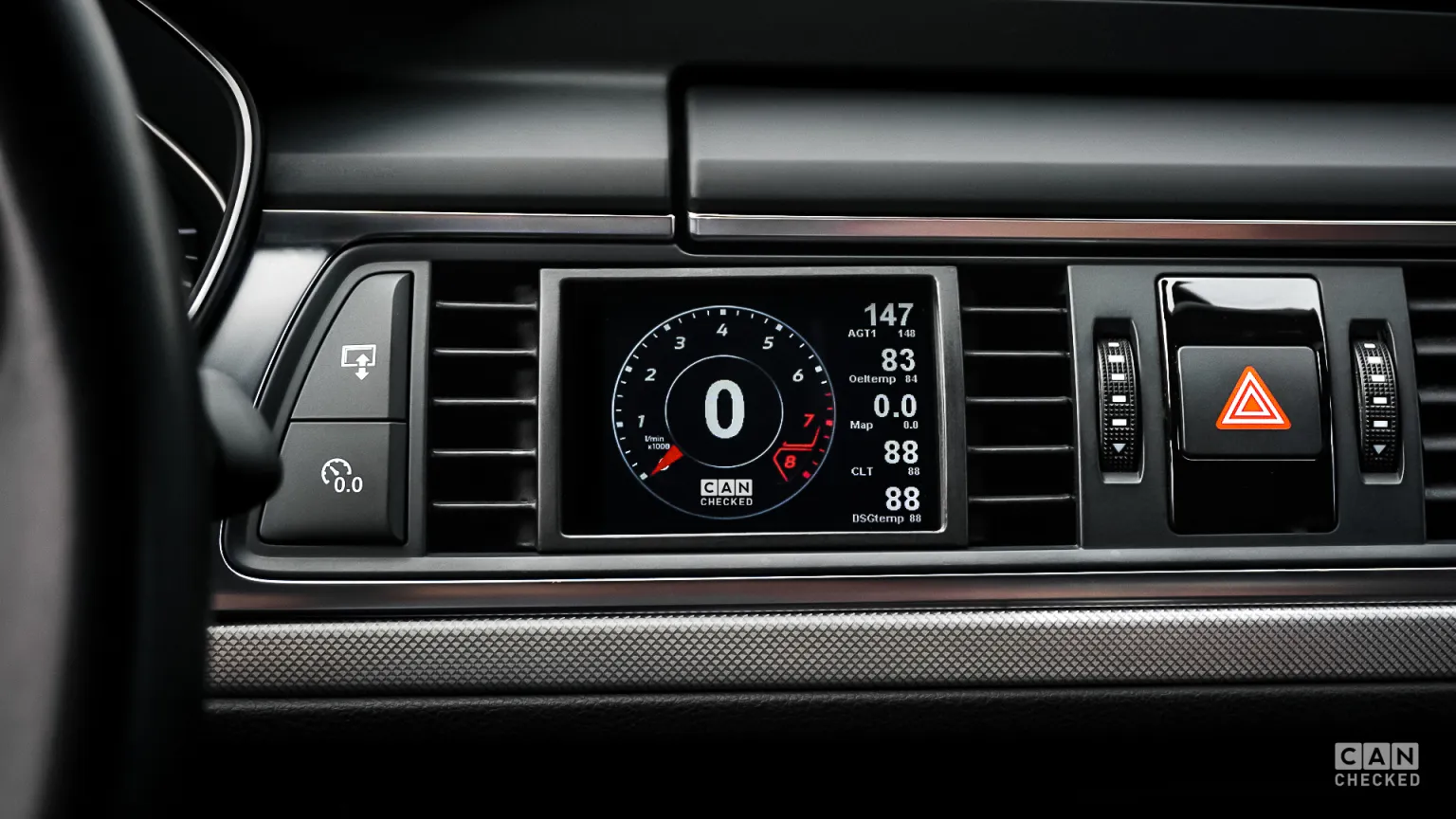 CANchecked Daten-Display Audi A6/A7 C7 (4G) LHD MFD32 Gen2