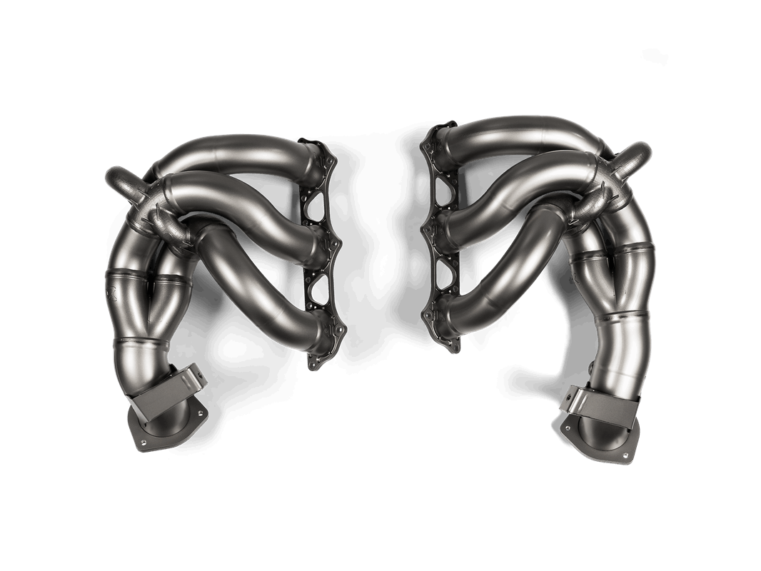 Akrapovic Evolution Header Set (Titanium) für Porsche 718 Cayman GT4 RS 