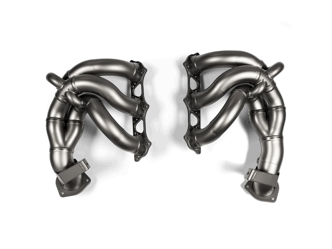 Akrapovic Evolution Header Set (Titanium) für Porsche 718 Cayman GT4 RS 