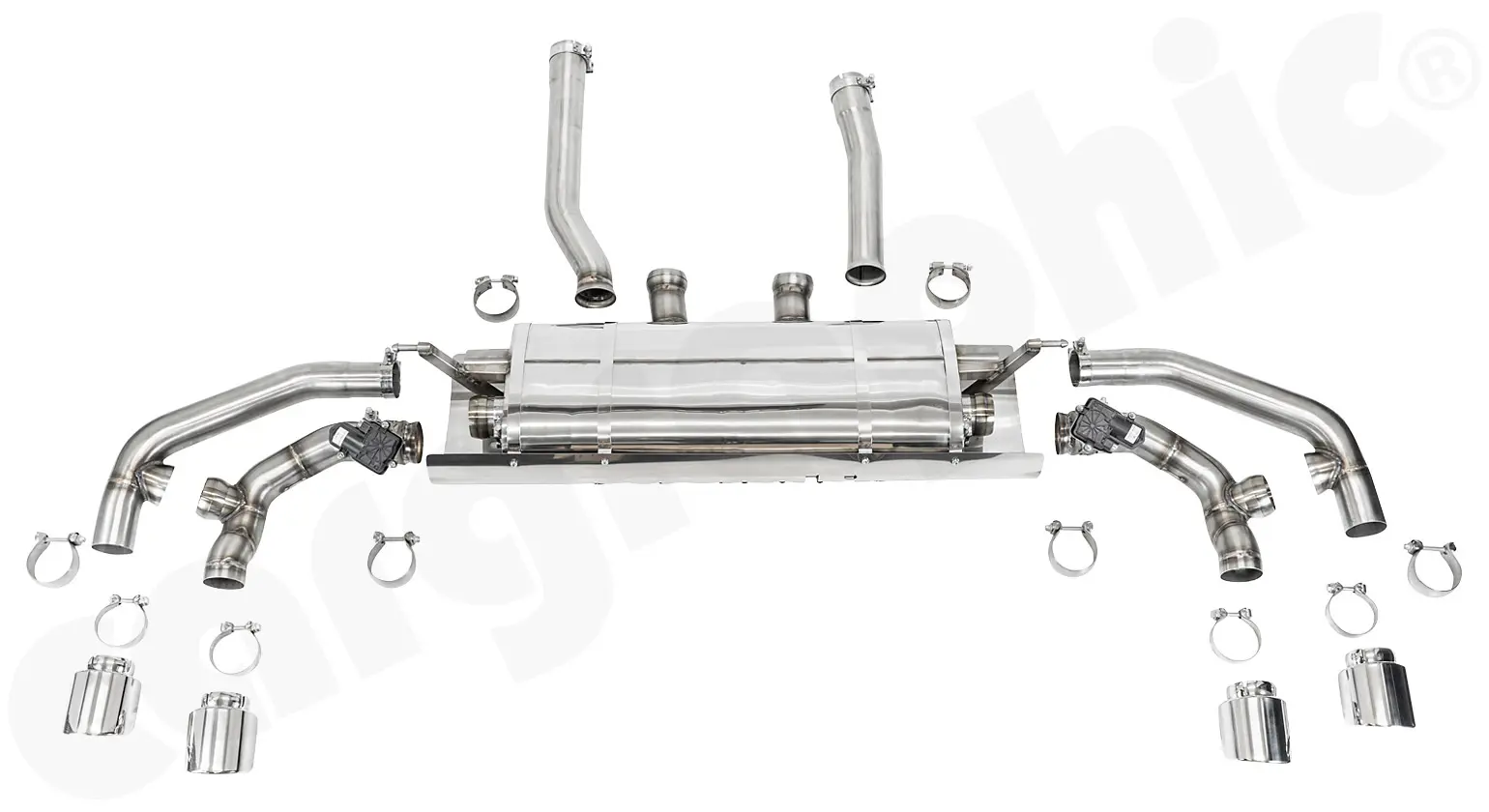 CARGRAPHIC Sportauspuff für Porsche Cayenne 958.2 Details