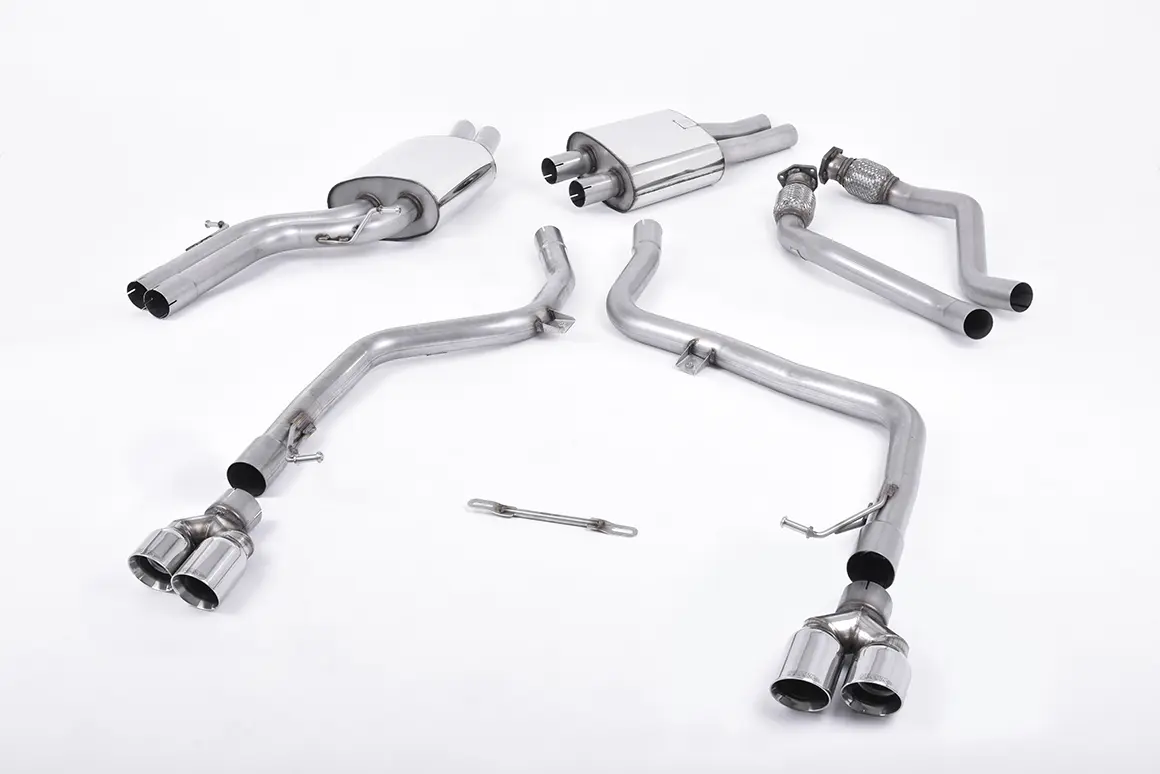 Milltek Komplettanlage (non-resonated) für Audi S4 B8 3.0TFSI