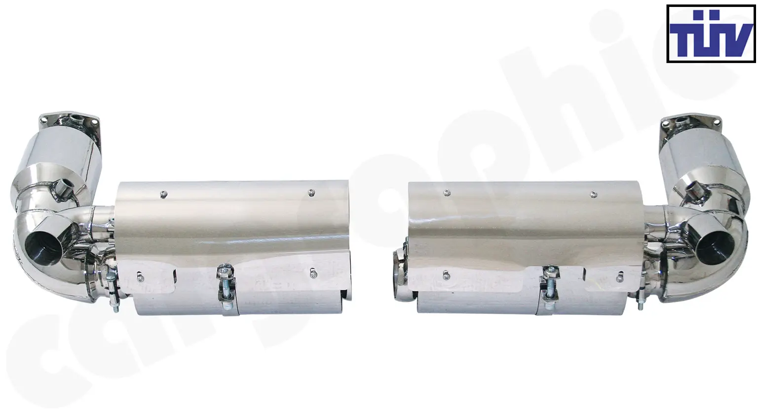 CARGRAPHIC Sportabgasanlage für Porsche 997 Turbo kaufen