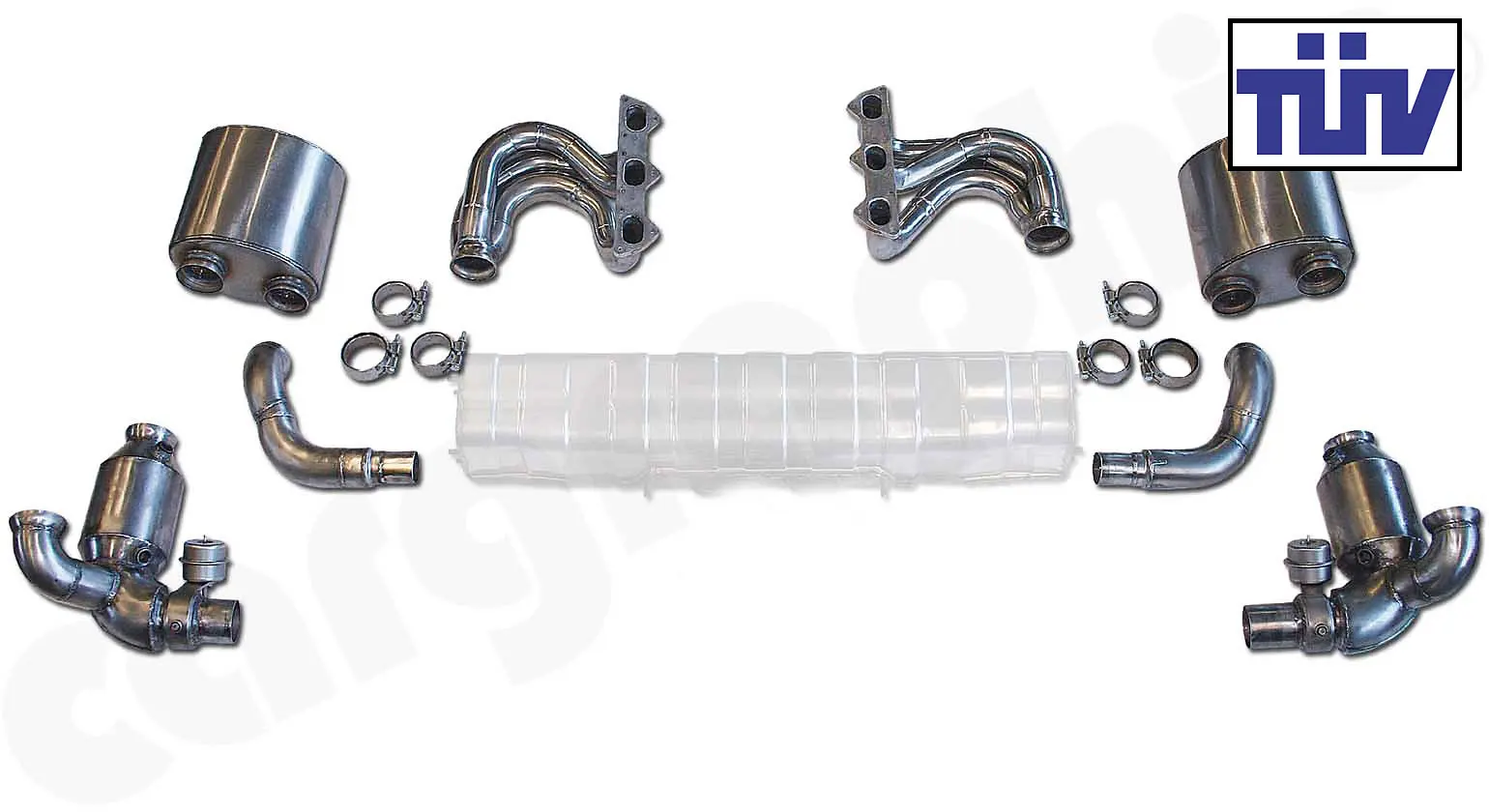 CARGRAPHIC Sportabgassystem Kit 3 für Porsche 997 GT3 kaufen