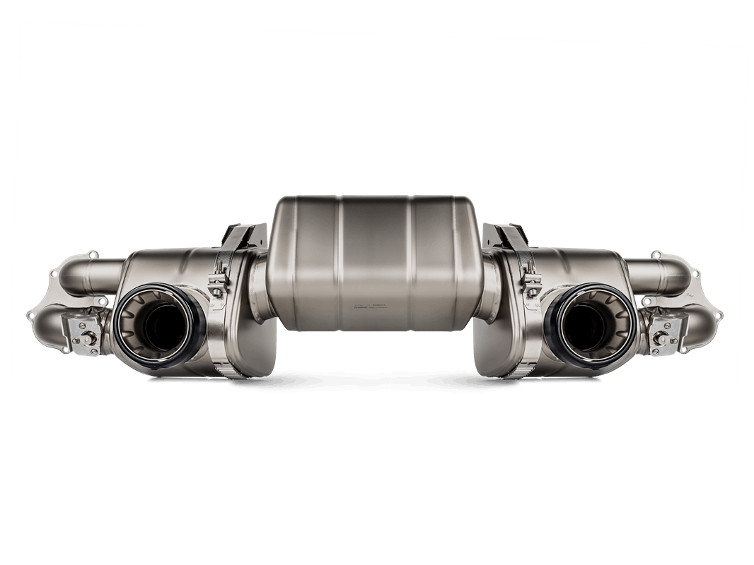 Akrapovic Slip-On Race Line (Titanium) für Porsche 718 Cayman GT4 / 718 Boxster GTS