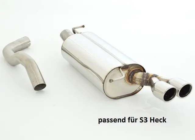 Sportendschalldämpfer Audi A3 8L Friedrich Motorsport