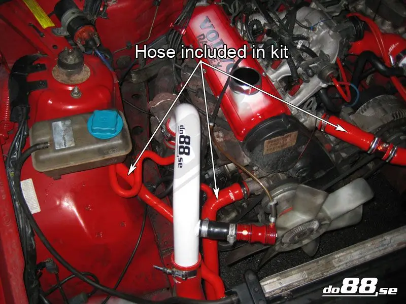 do88 Volvo 940 Turbo 92-98 Kühlerschläuche Anleitung