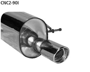 Bastuck Sportauspuff Citroen C2 1x90mm gerade kaufen