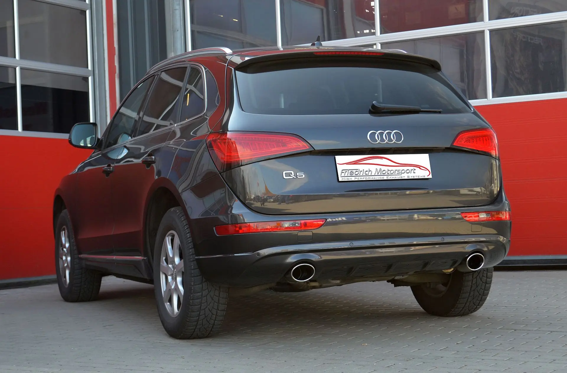 Friedrich Motorsport 76mm Duplex-Anlage Audi Q5 8R Quattro 