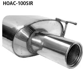 Bastuck Sportauspuff für Honda Accord VII (02-08) Limousine (CL,CN) 1x100mm, gerade