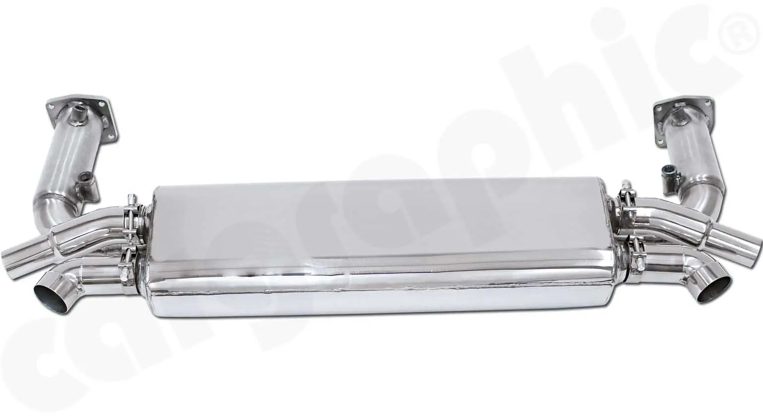 CARGRAPHIC Sportabgasanlage Turbo-Back für Porsche 991 kaufen