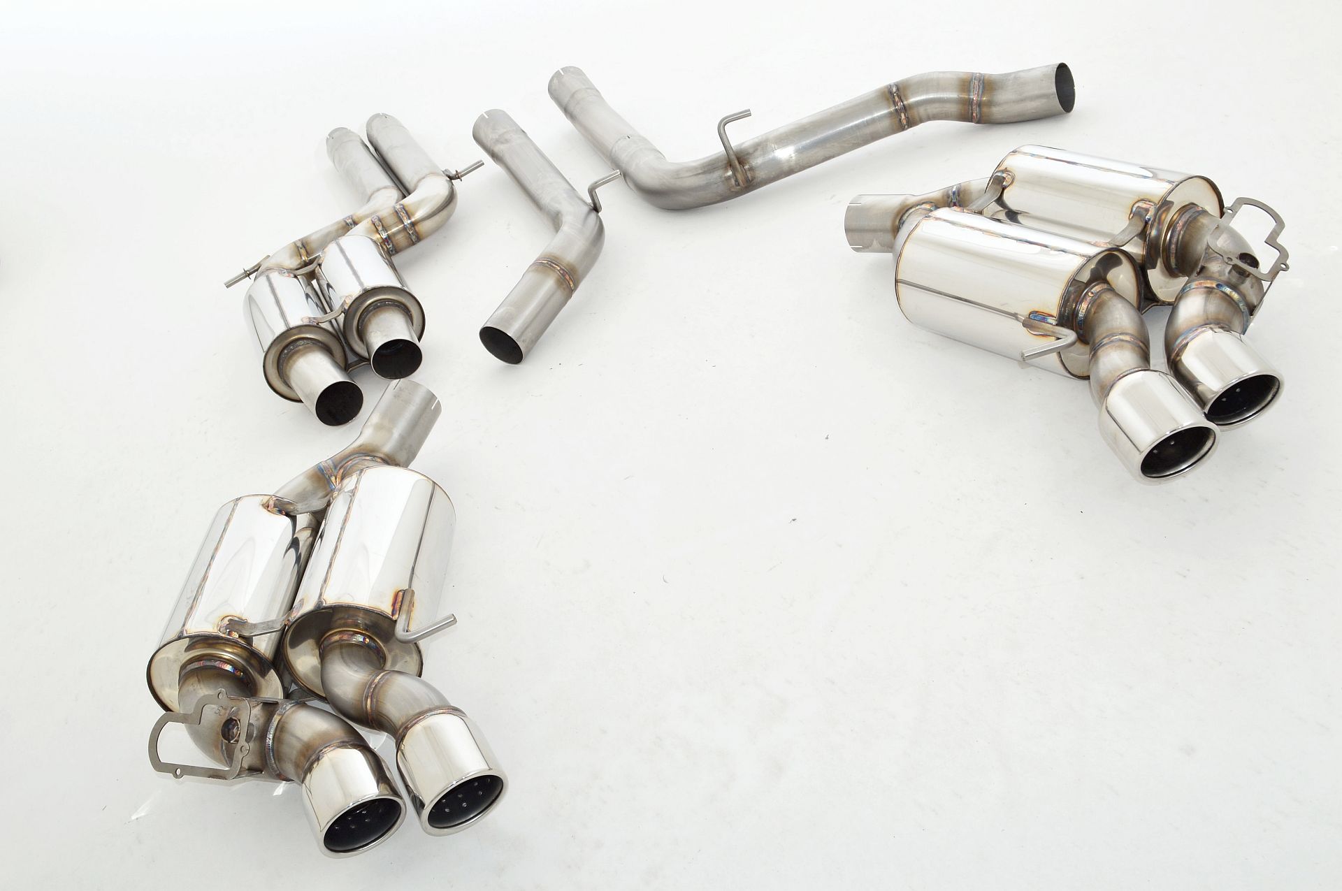 Friedrich Motorsport Duplex 2x76mm Edelstahl kaufen