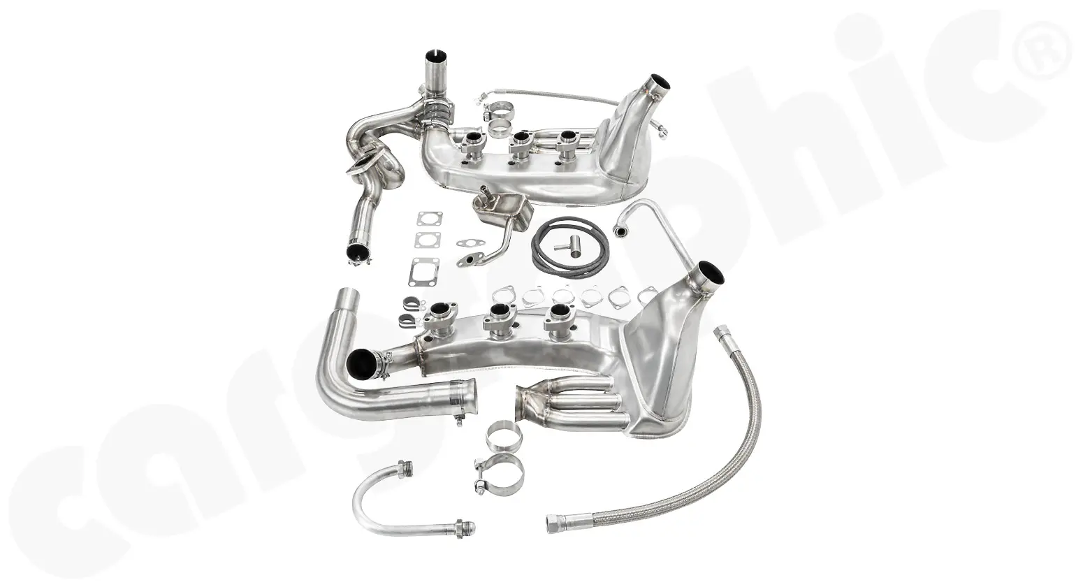 CARGRAPHIC GT Fächerkrümmer für Porsche 930 Turbo 