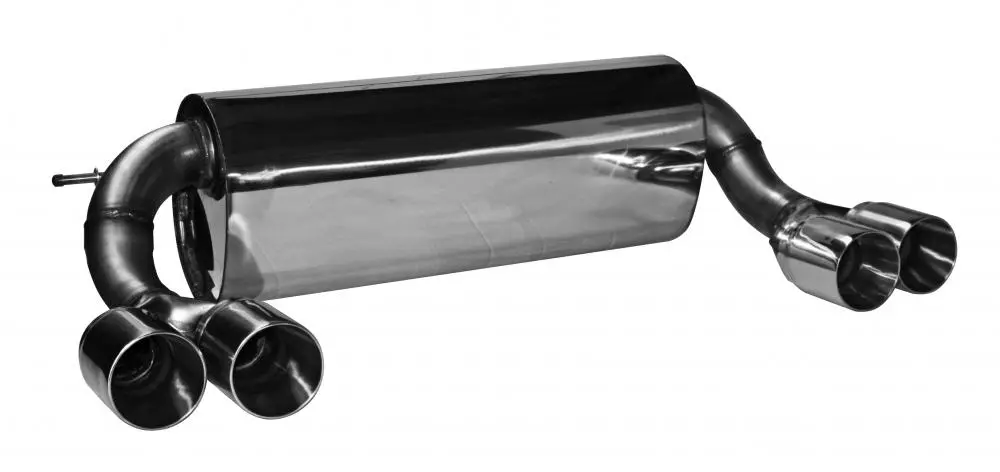 Bastuck Sportauspuff für BMW 225d Typ F22 (Coupé) nur B47 Motor 2x 2x85mm, gerade Race-Look