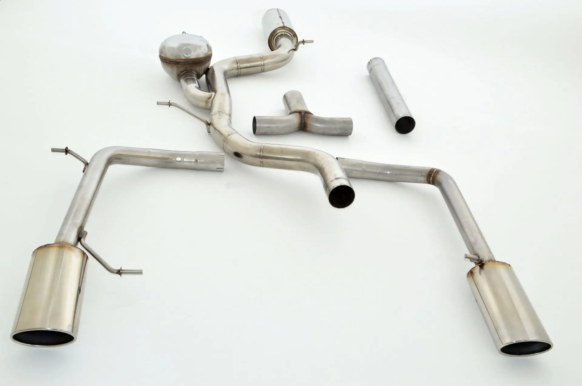 StreetBeast 76mm Duplex-Anlage mit Soundgenerator, VW Passat CC