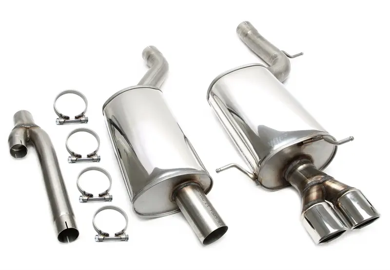 TA Technix Edelstahlanlage 2x80mm passend für Audi A4/S4 Limousine, -​Avant, Typ B5