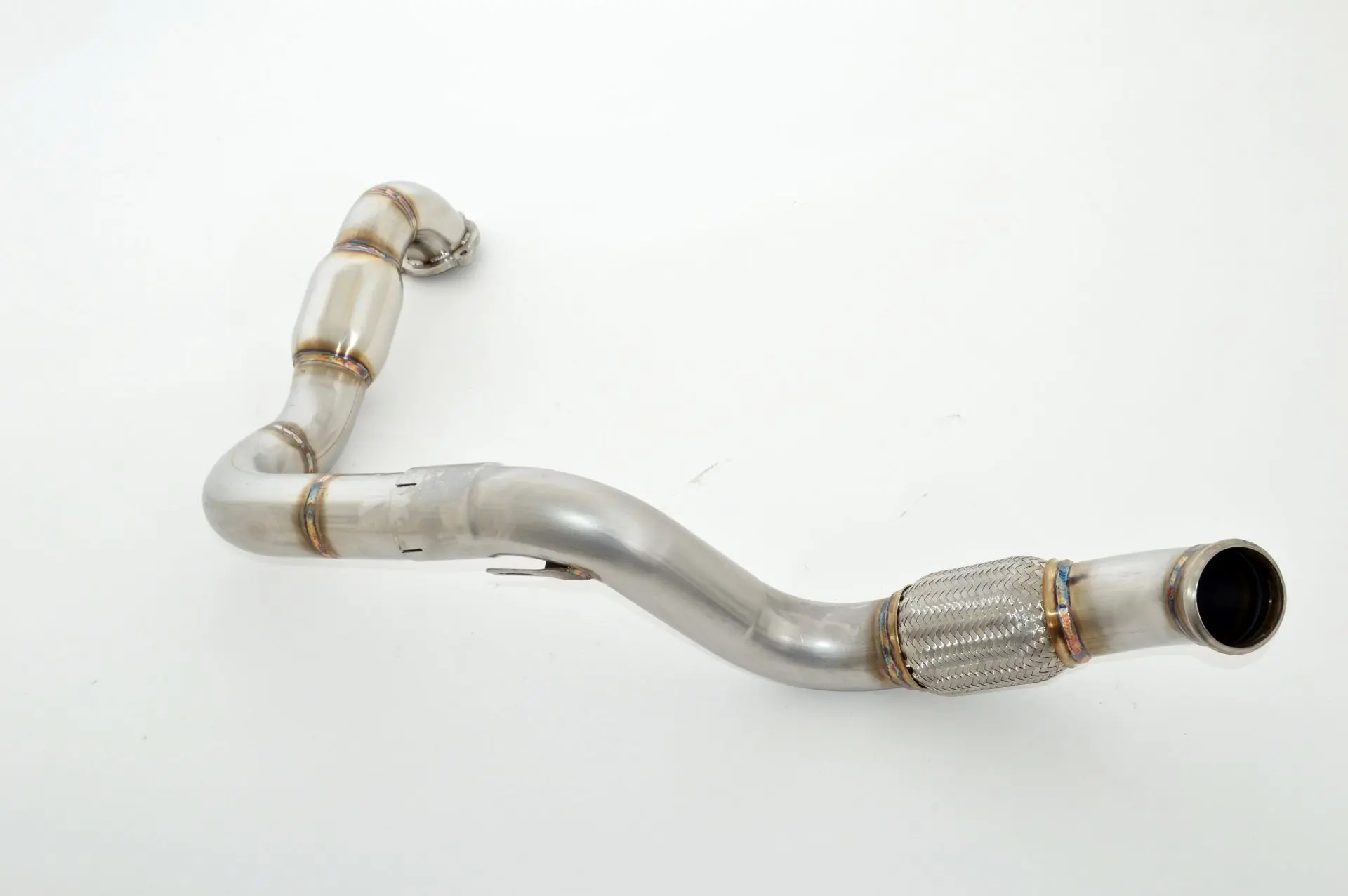 Friedrich Motorsport 76mm Downpipe mit Sport-Kat. Edelstahl 