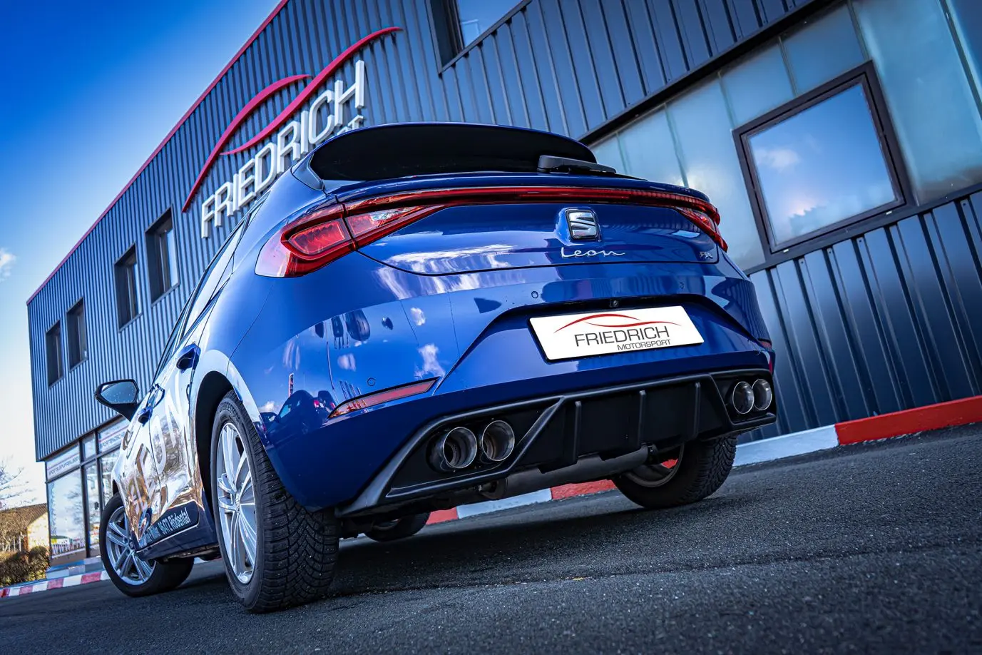Friedrich Motorsport Gruppe A Duplex-Anlage Seat Leon KL Cupra