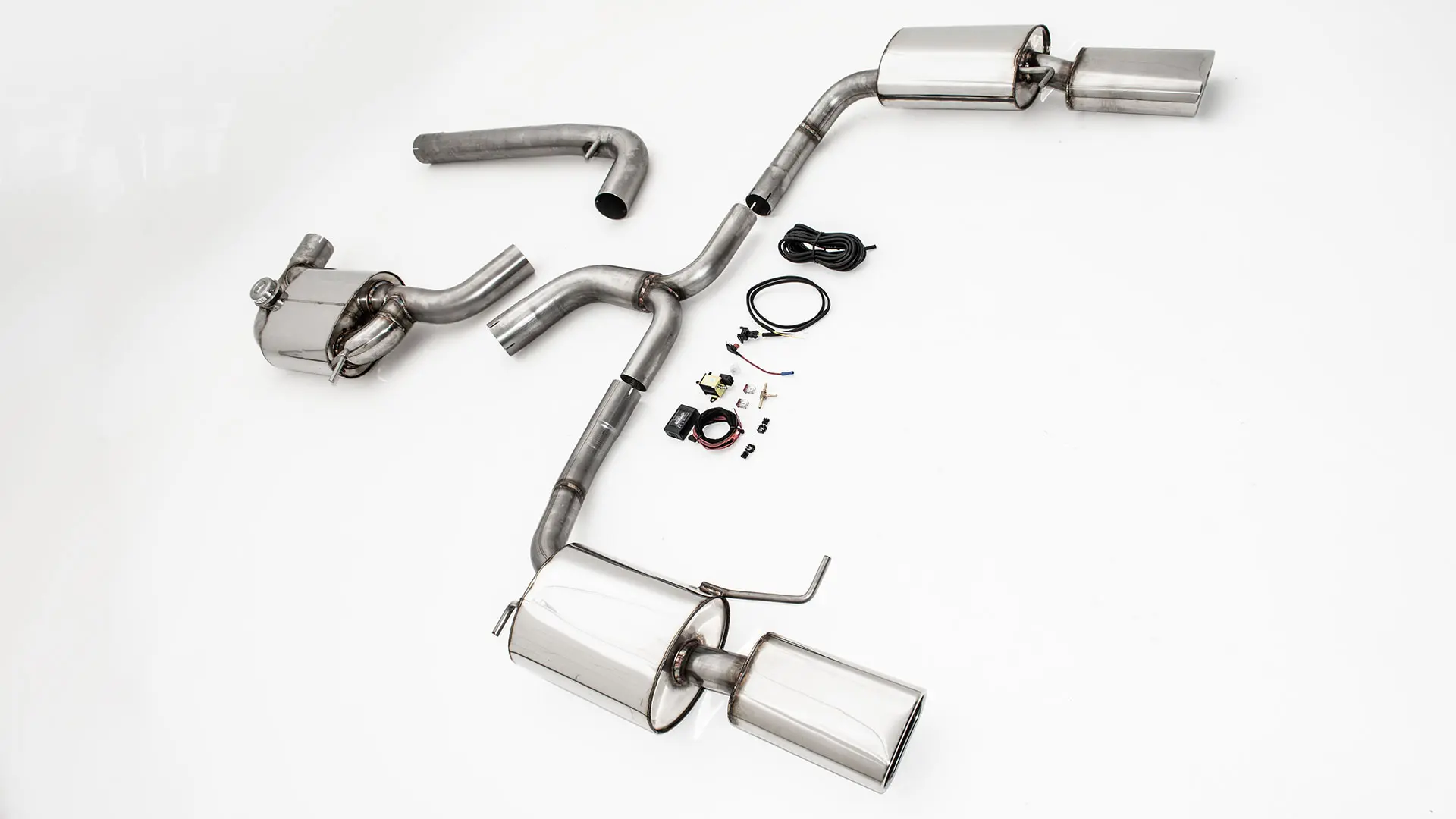 StreetBeast 76mm Duplex-Anlage mit Klappensteuerung, VW CC 