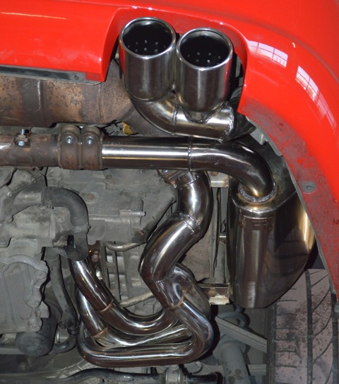 Sportauspuff für Porsche 911 Carrera 997 kaufen