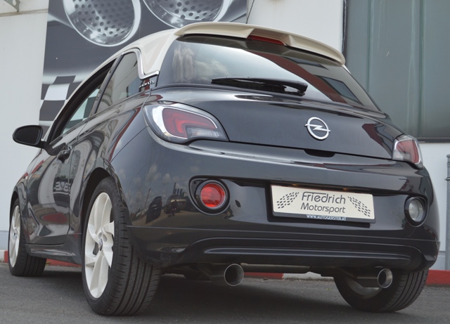 Friedrich Motorsport Duplex Sportendschalldämpfer Opel Foto