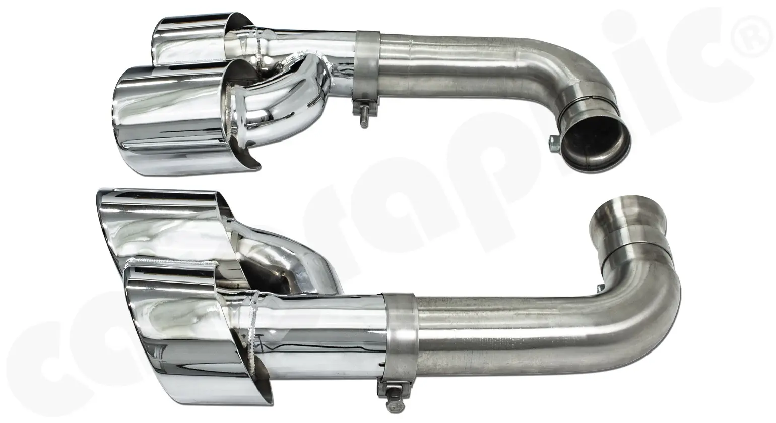 CARGRAPHIC Endrohrsatz für Porsche Cayenne 958.1 günstig