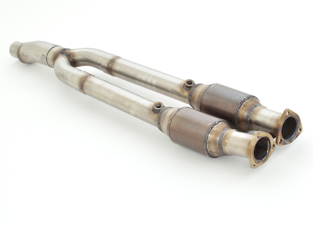 Friedrich Motorsport 2x63.5mm 200 Zellen Sport-Kat. Edelstahl