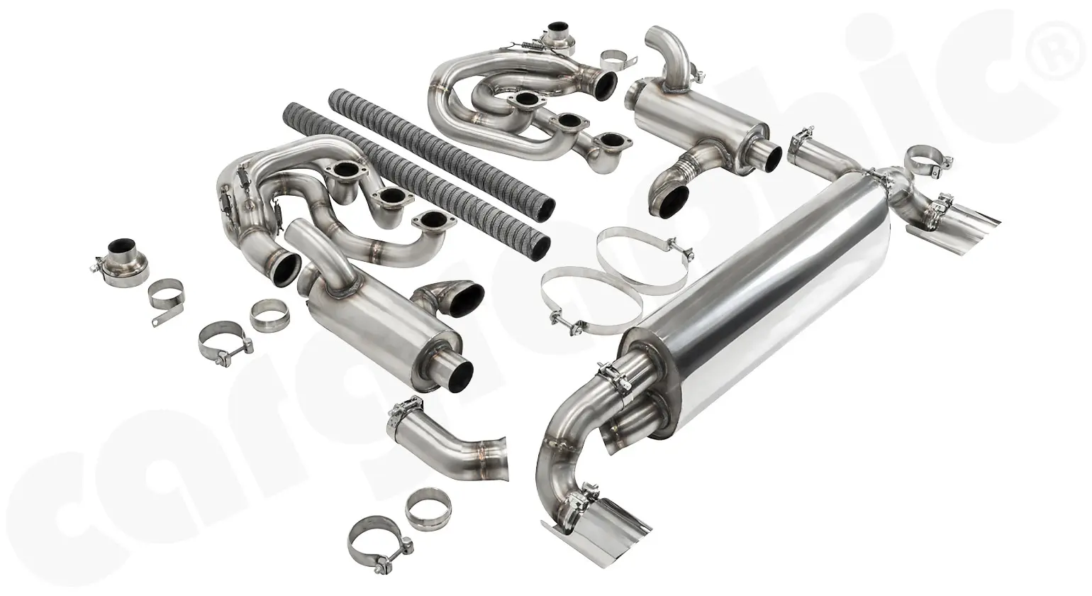 CARGRAPHIC GT Sportauspuff für Porsche 964 Foto