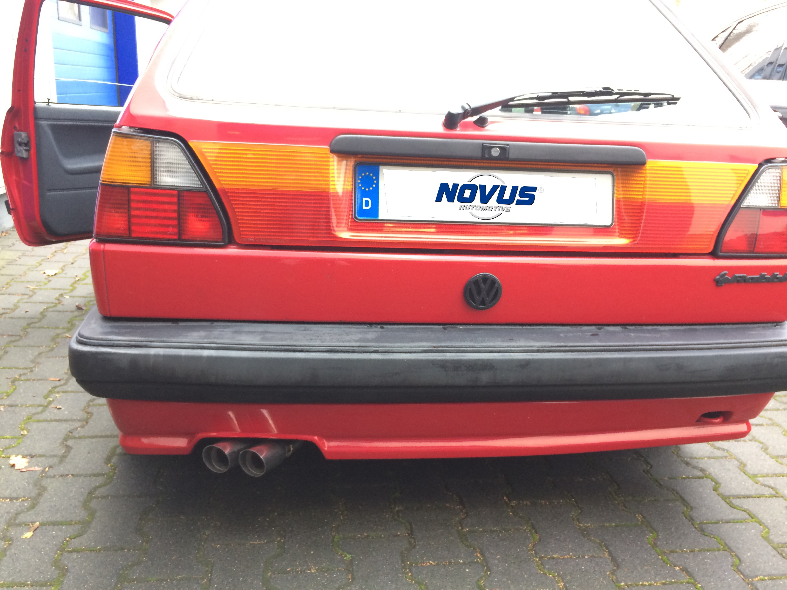 Novus Sportauspuff VW Golf 2 16V 2x60mm Bild