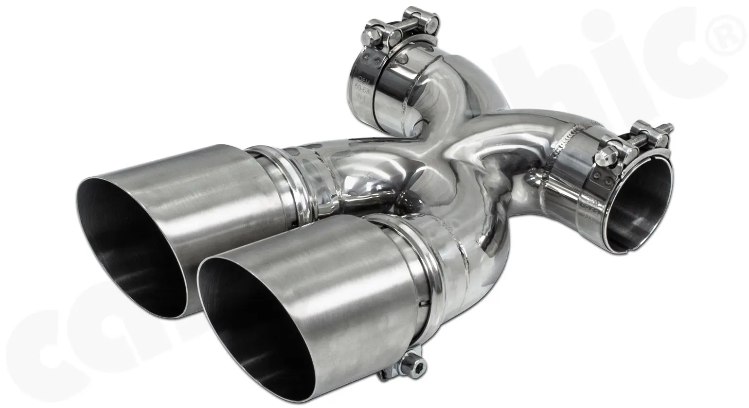 CARGRAPHIC Sport-Endrohr für Porsche 981 Foto