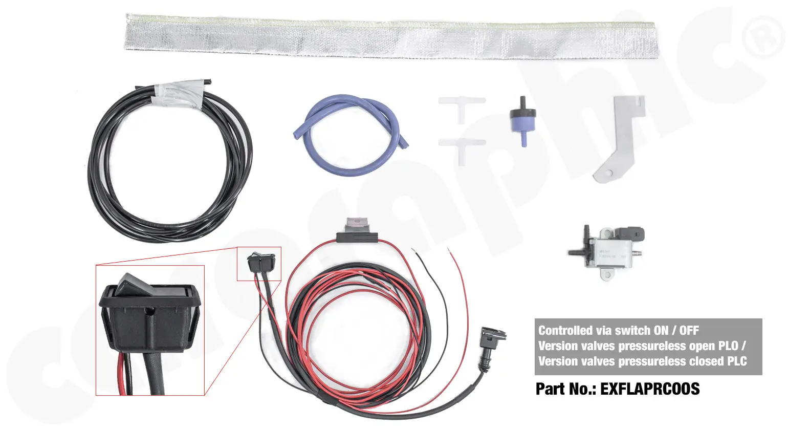 CARGRAPHIC GT Sport Abgasanlage für Porsche 964 Foto