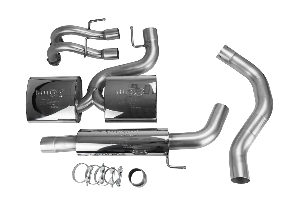 Bull-X ECE Abgasanlage 3 Zoll für Opel Corsa D/E OPC