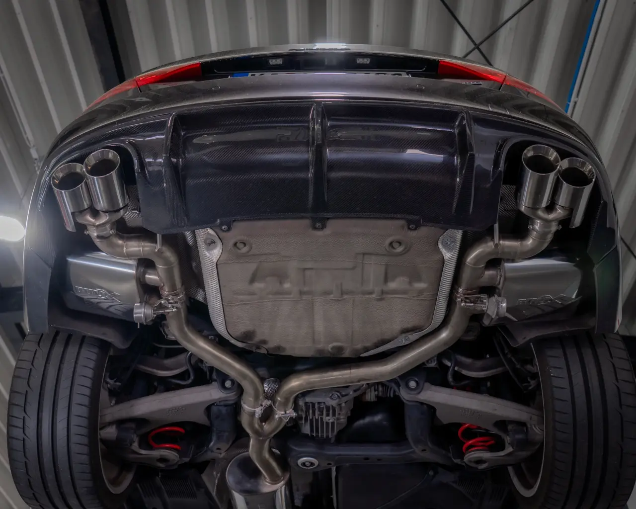 EGO-X/Bull-X Abgasanlage 3 Zoll für Audi A4/A5/S4/S5 B8 Tuning