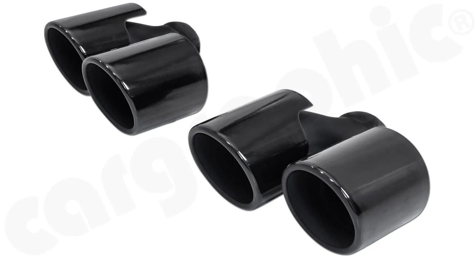 CARGRAPHIC Sport Endrohre für Porsche 997 Carrera Foto