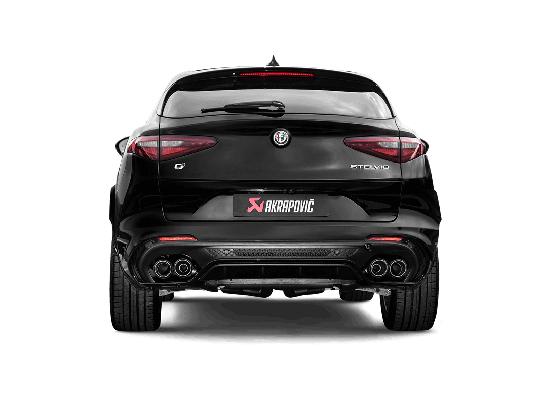 Akrapovic Slip-On Titanium für Alfa Romeo Stelvio Bild