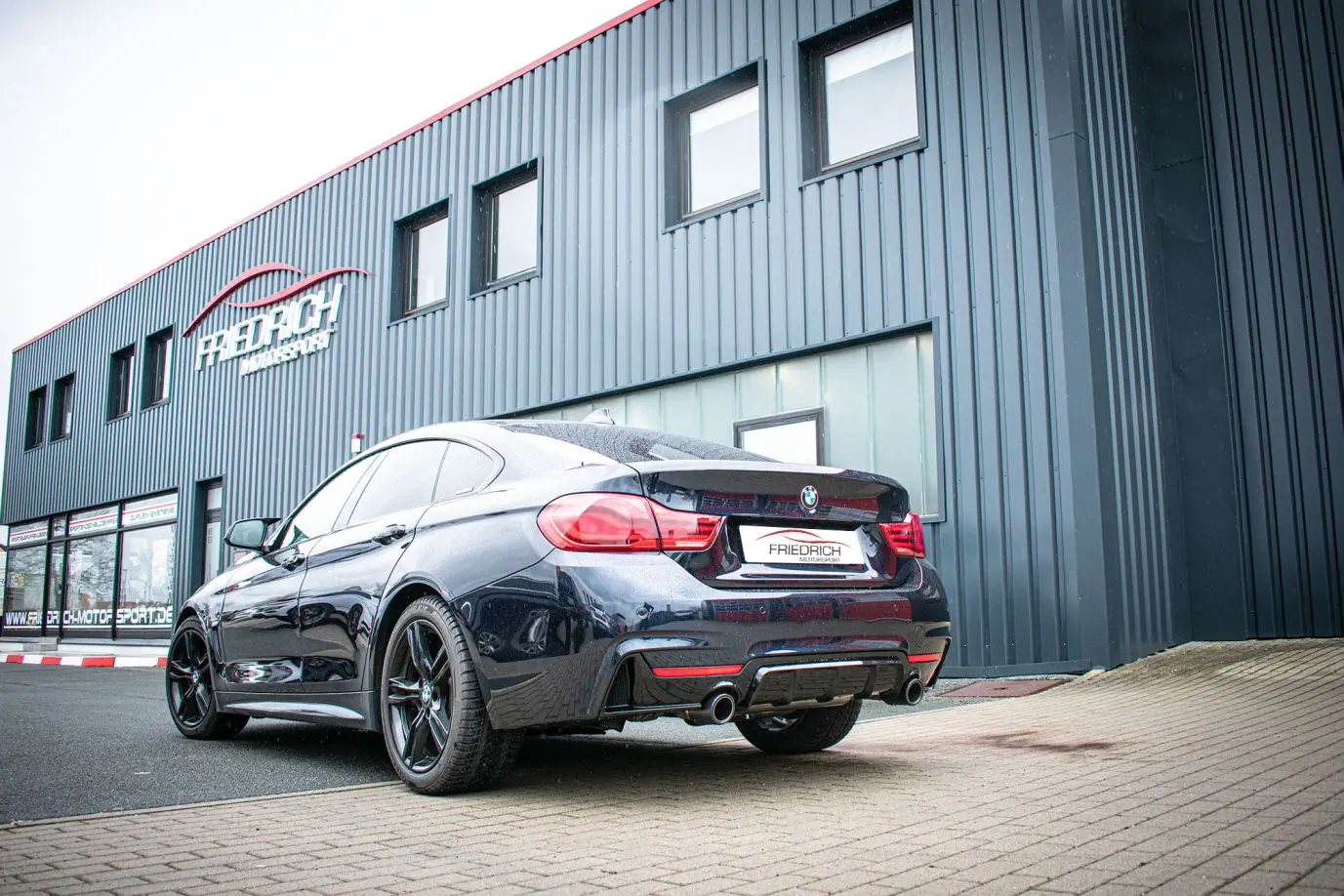 Friedrich Motorsport Duplex-Anlage 76mm Edelstahl 