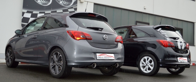Friedrich Motorsport Gr.A Duplexanlage Opel Corsa E