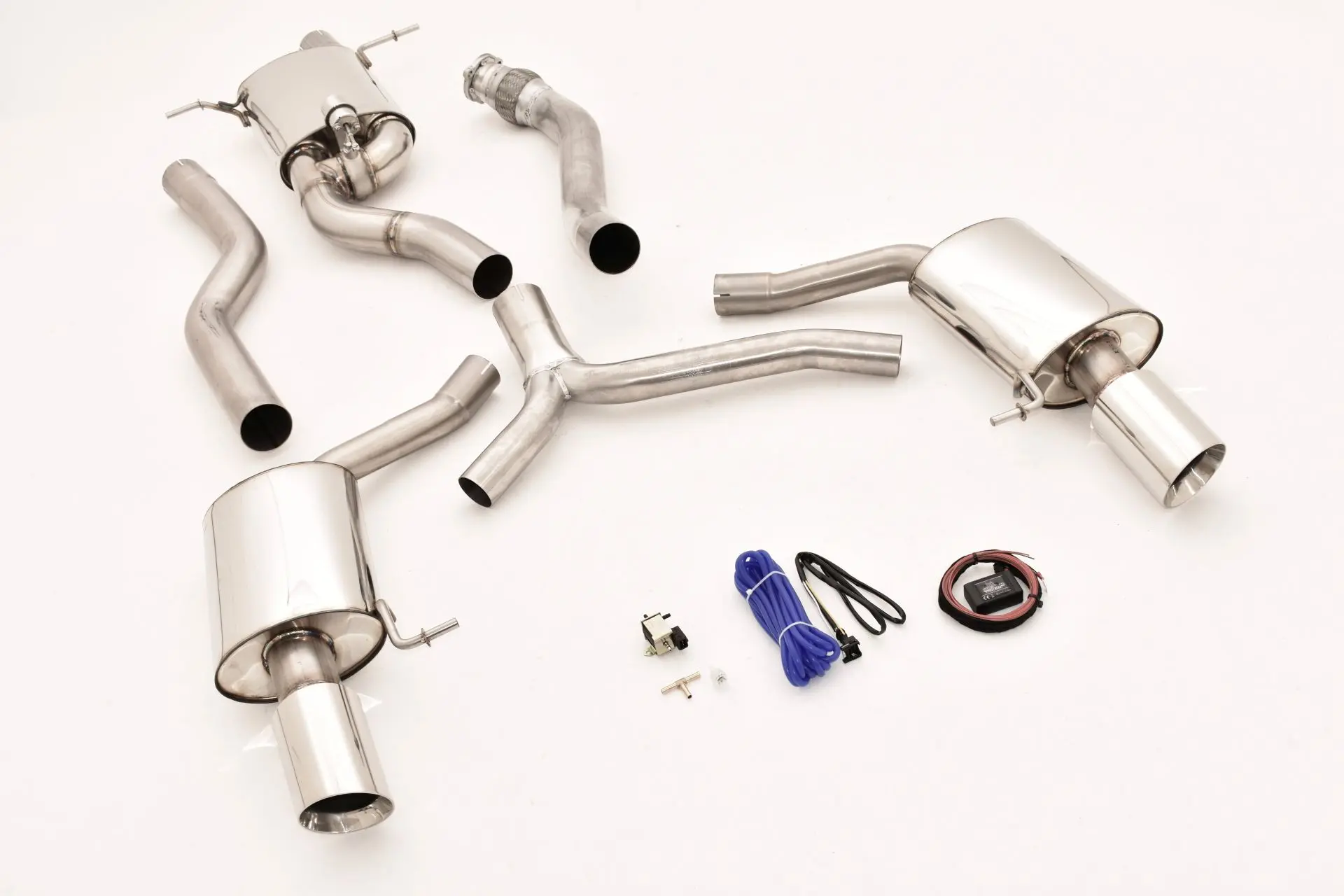StreetBeast 76mm Duplex-Anlage mit Klappensteuerung, Audi A5 B8 Sportback