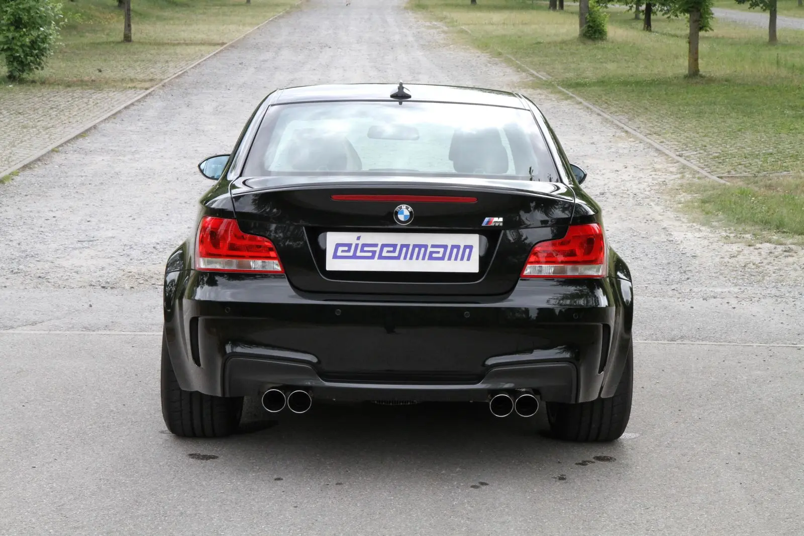 Eisenmann Sportauspuff für BMW 1er M Coupé E82 4x83mm EG-Genehmigung