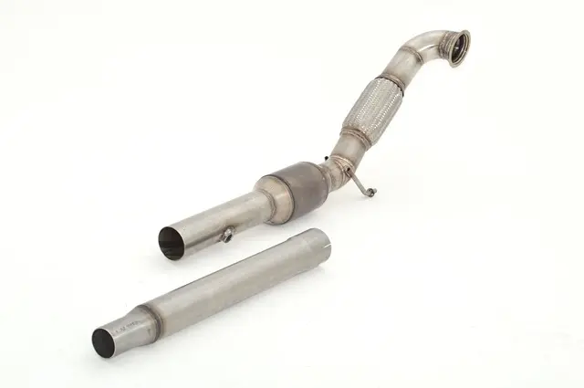 Friedrich Motorsport 76mm Downpipe mit 200 Zellen Sport-Kat. VW Beetle 5C und Cabrio