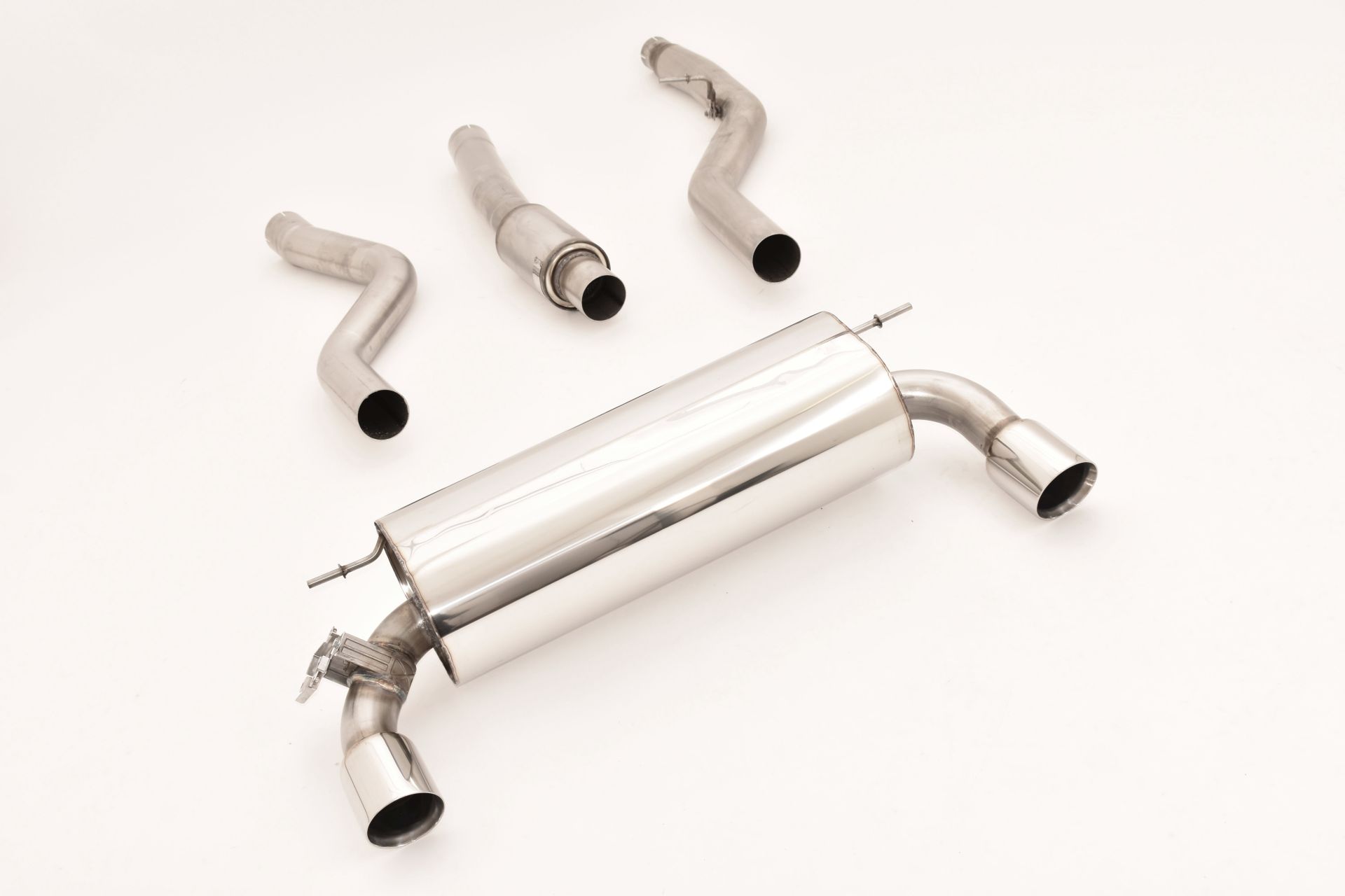 Friedrich Motorsport 76mm Duplex-Anlage BMW 2er F22/F23 M235i-Heck