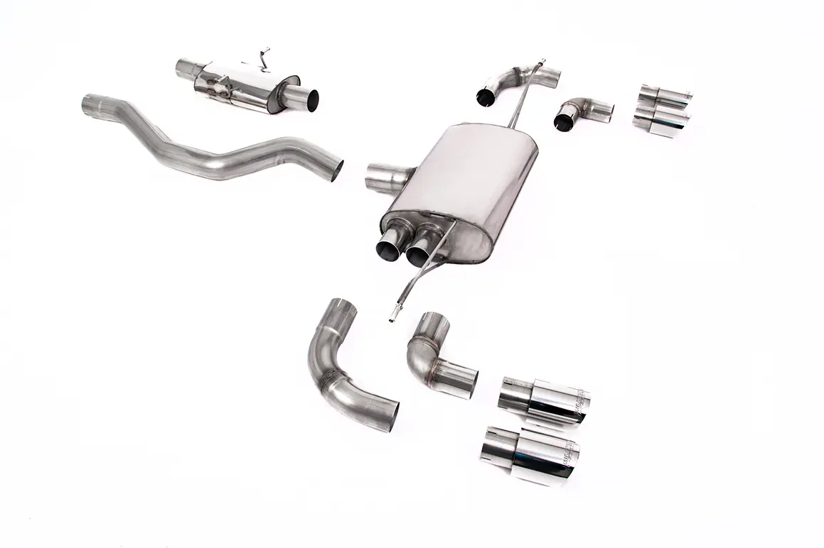 Milltek Komplettanlage resonated / ECE für Land Rover Defender 2 (Typ L663) 2.0 I4 P300 & P400e