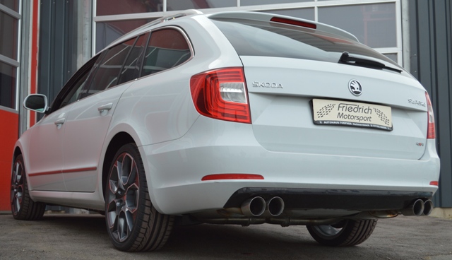 Friedrich Motorsport Duplex-Anlage Skoda Superb Bild