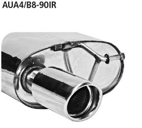 Bastuck Sportauspuff Audi A4 8K2/B8 2x 1x90mm gerade