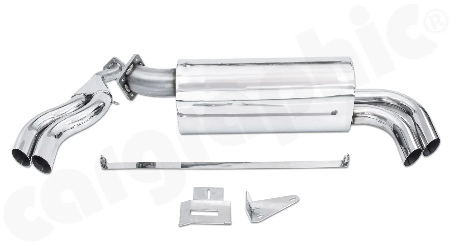 CARGRAPHIC Sportauspuff für Porsche 930 Turbo 